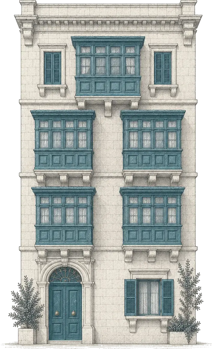 Our building in Sliema